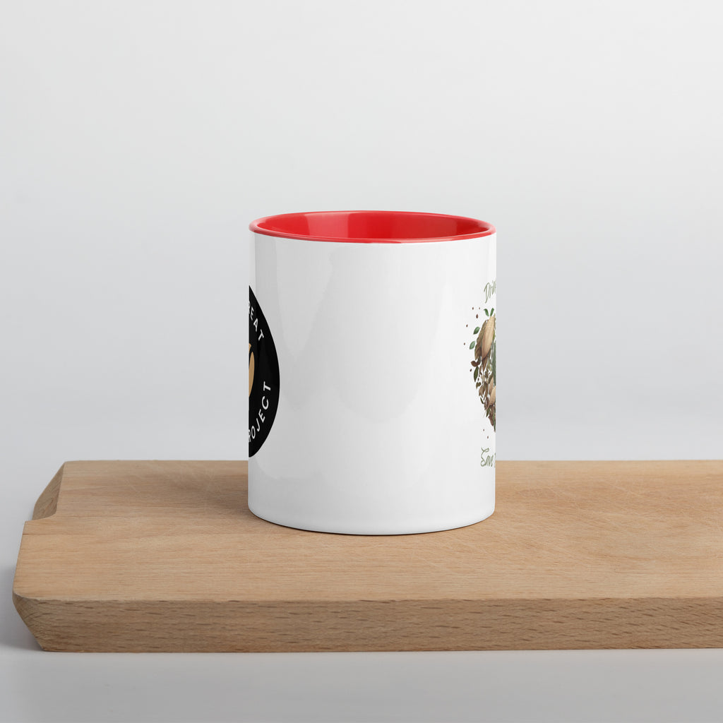 Mug with Color Inside: Drink Coffee, Save the Earth
